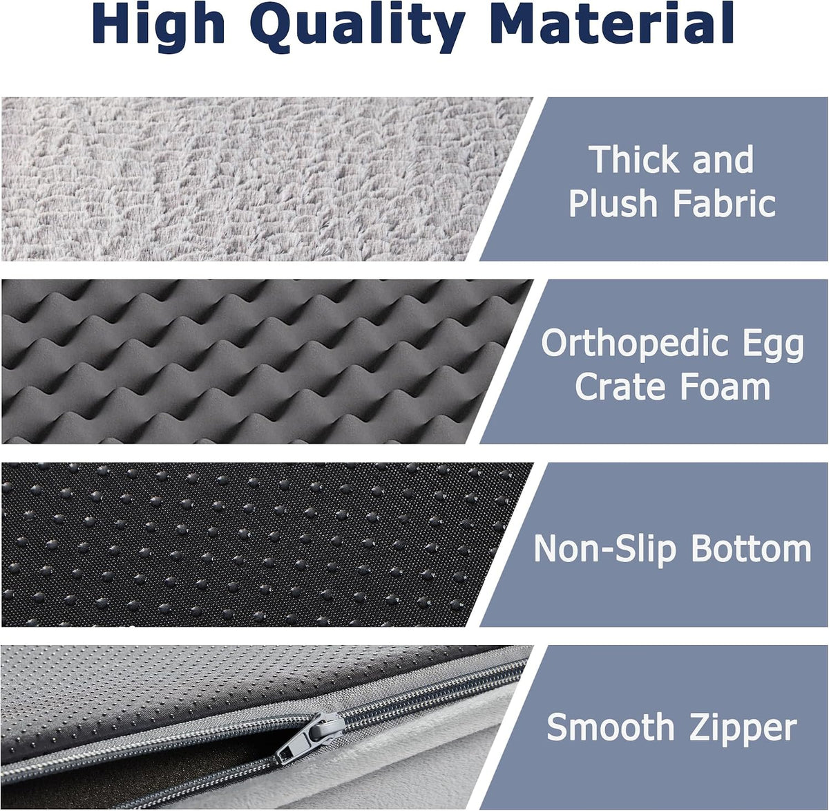 Dog Beds Large Washable, Orthopedic Extra Large Medium Dog Bed