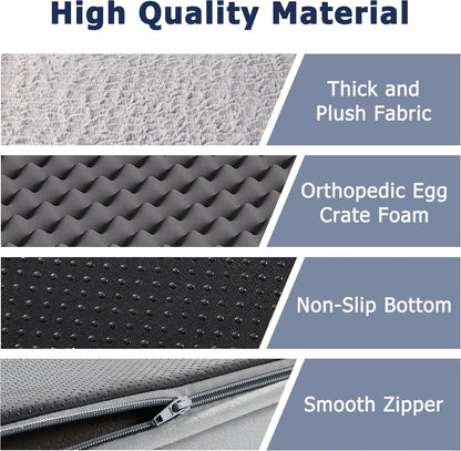 Dog Beds Large Washable, Orthopedic Extra Large Medium Dog Bed